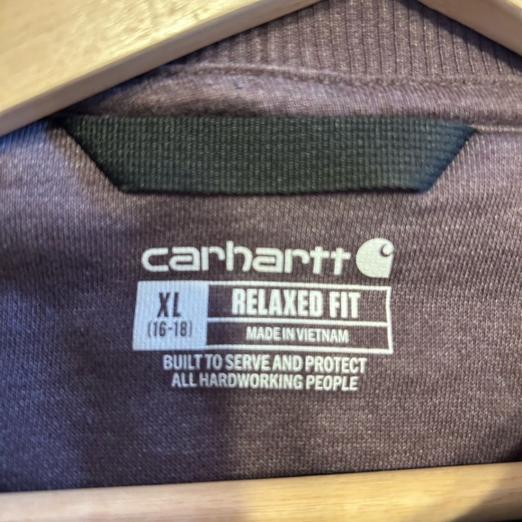 Carhartt Woman’s Purple Sweatshirt - Picture 3 of 3